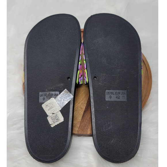 ASOS DESIGN Flower Power Slides In Black Women 11 - Picture 6 of 7